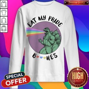LGBT Eat My Pride GodZilla Sweatshirt