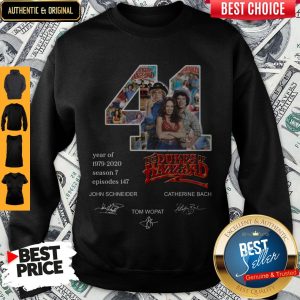 Official 41 Years Of The Dukes Of Hazzard Sweatshirt