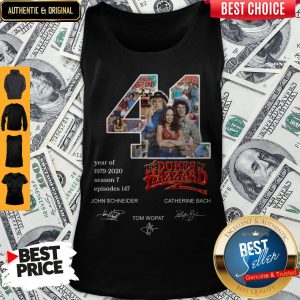 Official 41 Years Of The Dukes Of Hazzard Tank Top