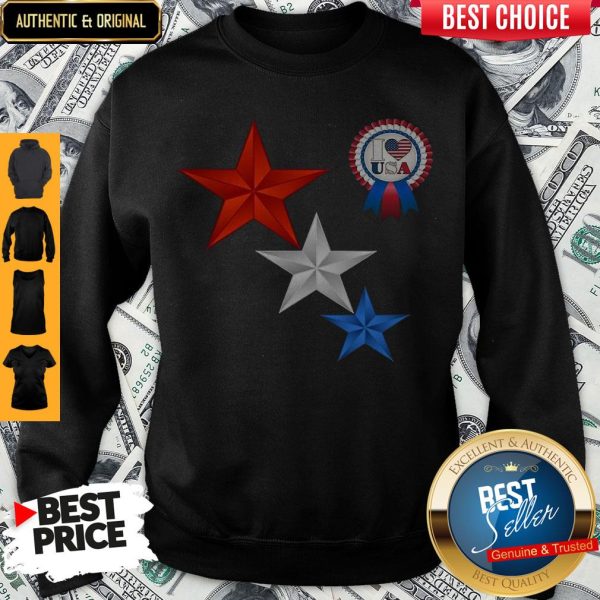 Official 4th Of July I Love USA Sweatshirt