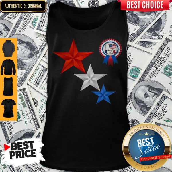 Official 4th Of July I Love USA Tank Top