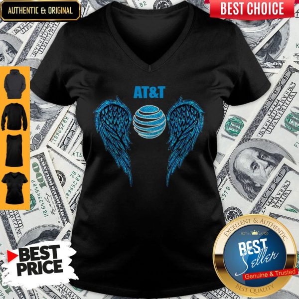 Official AT And T Wings V-neck