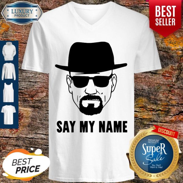 Official Breaking Bad Say My Name V-neck