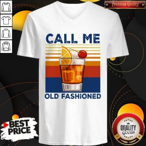 Official Call Me Old Fashioned V-neck