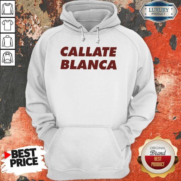 Official Callate Blanca Hoodie