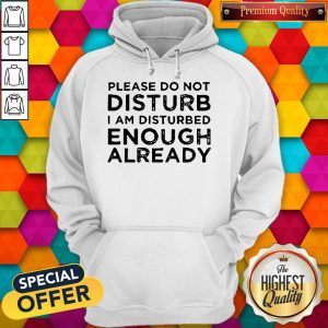 Official Disturbed Enough Already Hoodie