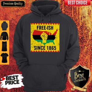 Official End Of Slavery Free Ish Since 1865 Hoodie