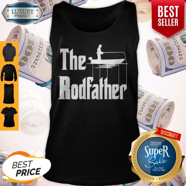 Official Fishing The RodFather The GodFather Tank Top