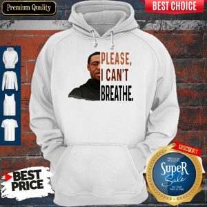 Official George Floyd I Can’t Breathe Hoodie