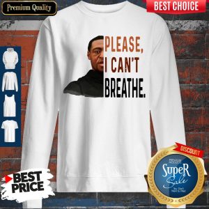 Official George Floyd I Can’t Breathe Sweatshirt