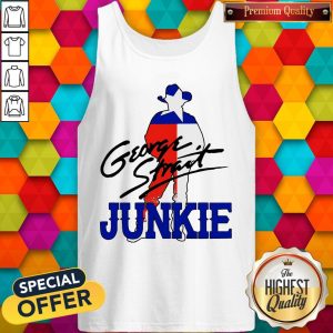 Official George Strait Junkie Tank Top