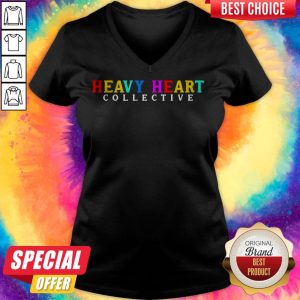 Official Heavy Heart Collective LGBT V-neck