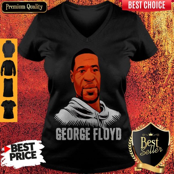 Official I Can’t Breathe George Floyd Vintage V-neck