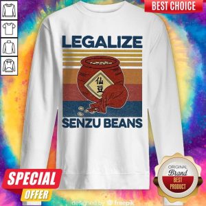 Official Legalize Senzu Beans Vintage Sweatshirt