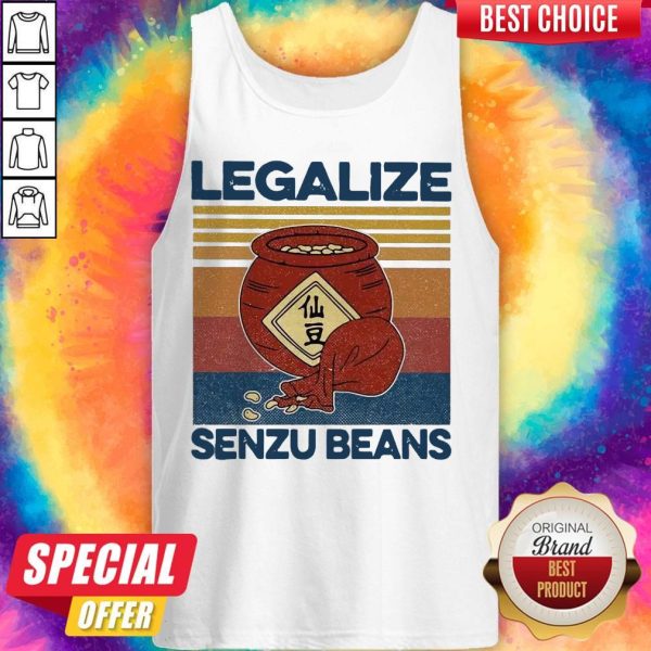 Official Legalize Senzu Beans Vintage Tank Top