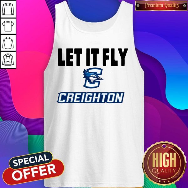 Official Let It Fly Creighton University Tank Top