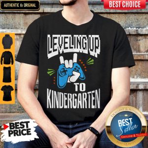 Official Leveling Up To Kindergarten Shirt