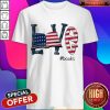 Official Love #Books America Flag Shirt