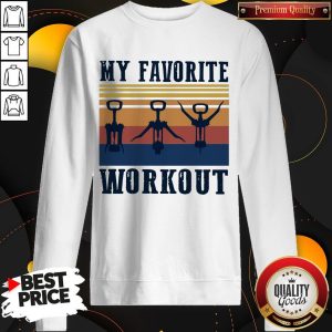 Official My Favorite Workout Vintage Sweatshirt