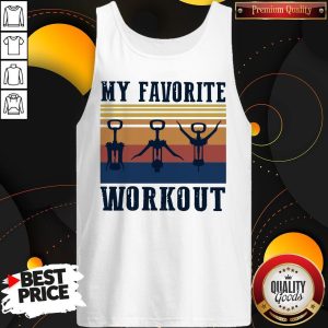 Official My Favorite Workout Vintage Tank Top