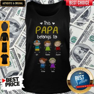 Official Personalized Papa Doodle FD Tank Top