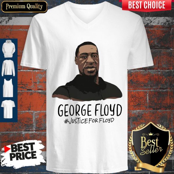 Official RIP George Floyd Justice For Floyd V-neck