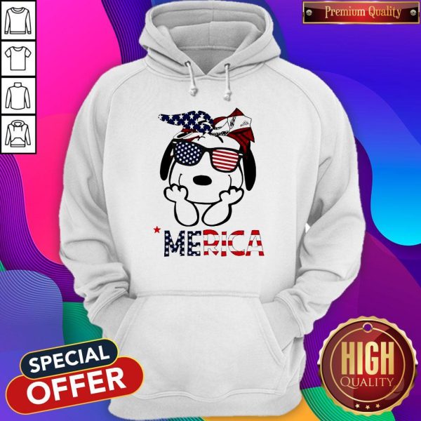 Official Snoopy 'Merica Hoodie