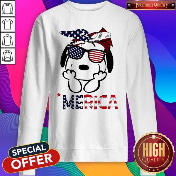 Official Snoopy 'Merica Sweatshirt