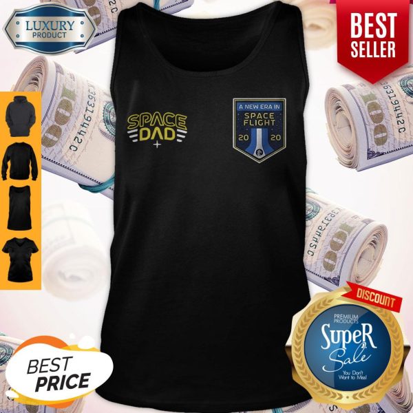 Official Space Dad A New Era In Flight Tank Top
