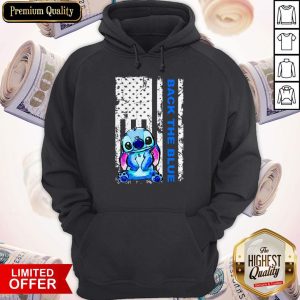 Official Stitch Back The Blue Hoodie