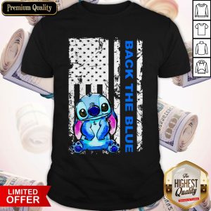 Official Stitch Back The Blue Shirt