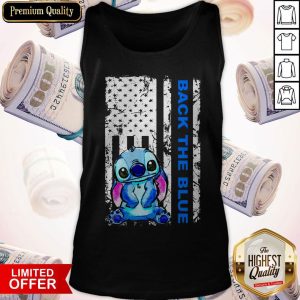 Official Stitch Back The Blue Tank Top