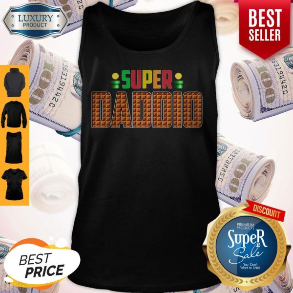 Official Super Daddio Super Mario Tank Top