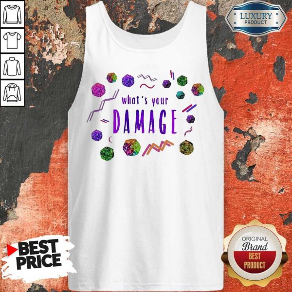 Official What’s Your Damage Tank top