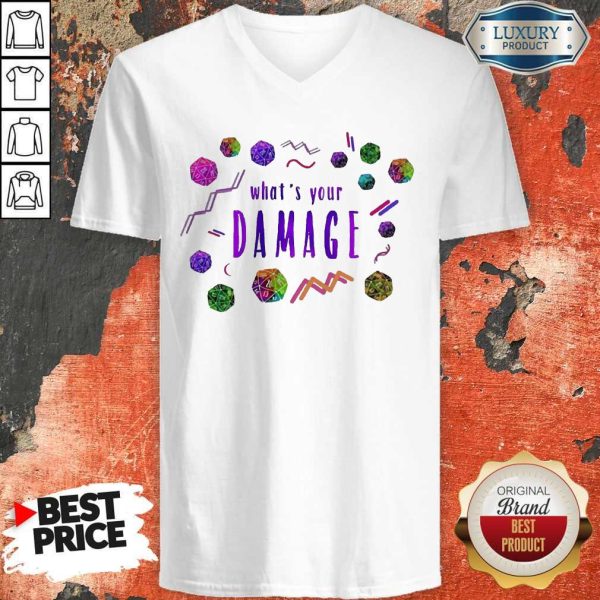 Official What’s Your Damage V-neck