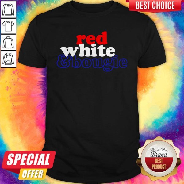 Red White Bougie Independence Day Shirt