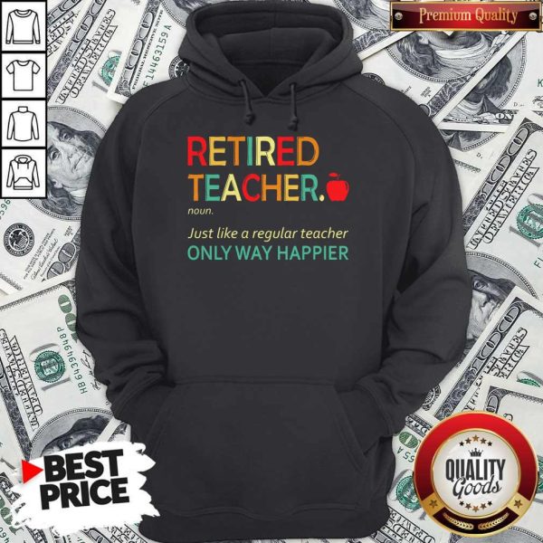 Retired Teacher Definition Hoodie