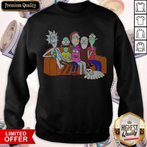 Rick And Morty The Movie Friends Tv Show Sweatshirt
