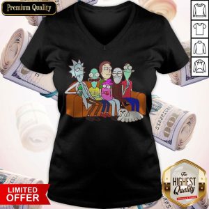 Rick And Morty The Movie Friends Tv Show V-neck