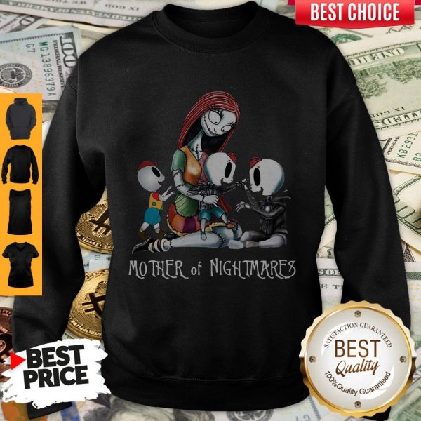 Sally Mother Of Nightmares With Two Girls And A Boy Sweatshirt