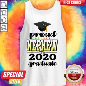 Senior Graduation Proud Nephew Of A 2020 Graduate Tank Top