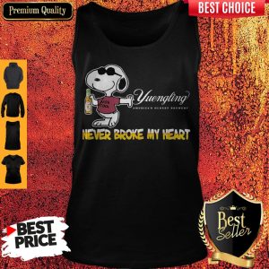 Snoopy Yuengling America’s Oldest Brewery Beer Never Broke My Heart Tank Top