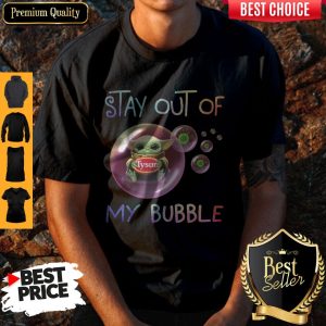 Star Wars Baby Yoda Hug Tyson Covid-19 Stay Out Of My Bubble Shirt