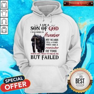 Templar Knight I Am Son Of God I Was Born In November Hoodie