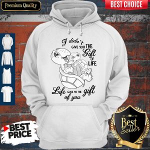 Turtle I Didn’t Give You The Gift Of Life Hoodie