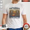 Bear You Don’t Win Friends With Salad Vintage Shirt