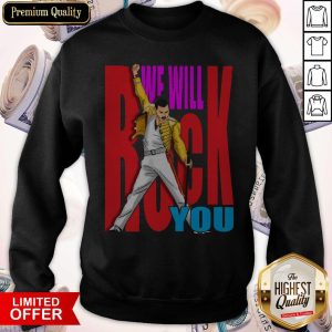 Freddie Mercury Air Jordan We Will Rock You Sweatshirt