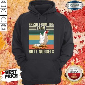 Fresh From The Farm Butt Nuggets Vintage Hoodie