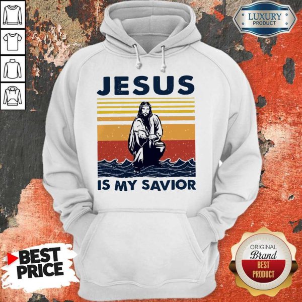 Jesus Is My Savior Vintage Hoodie