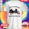 Just A Woman Who Loves Motorcycles Shirt